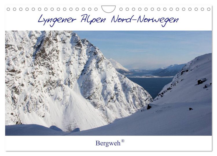 Produktbild: Lyngener Alpen Nord-Norwegen (Wandkalender 2026 DIN A4 quer), CALVENDO Monatskalender