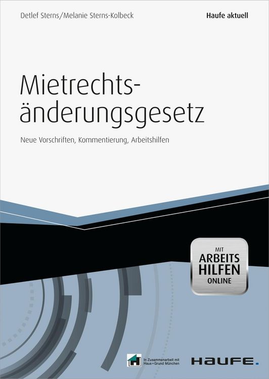 Produktbild: Das Mietrechts&auml;nderungsgesetz - mit Arbeitshilfen online