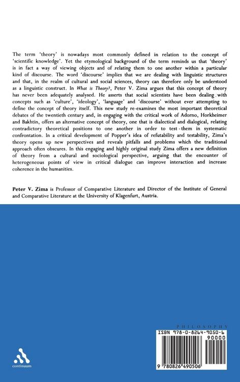 Produktbild: What is Theory?