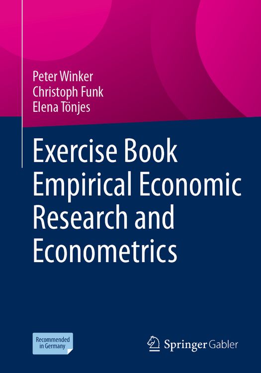 Produktbild: Exercise Book Empirical Economic Research and Econometrics