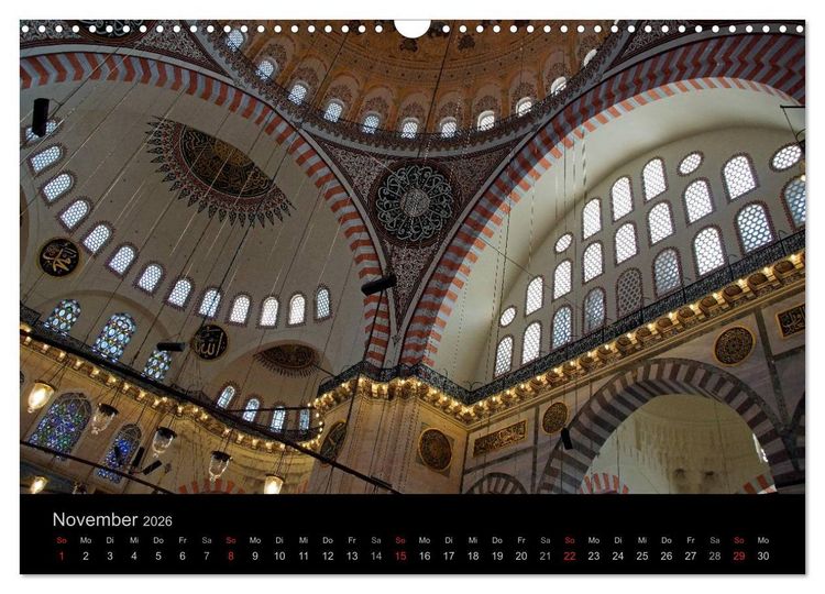 Produktbild: Istanbul Highlights (Wandkalender 2026 DIN A3 quer), CALVENDO Monatskalender
