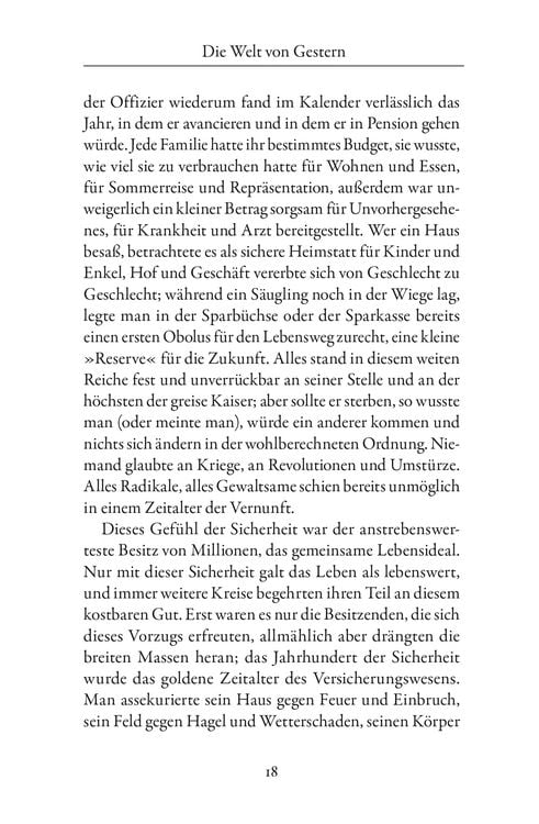 Produktbild: Die Welt von Gestern