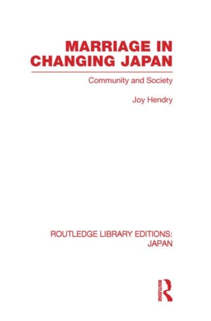 Produktbild: Marriage in Changing Japan