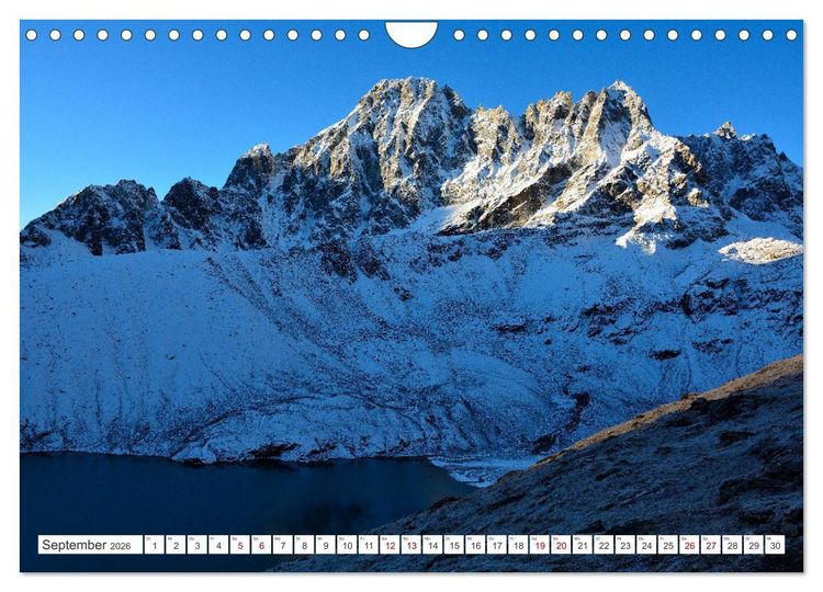 Produktbild: Im Reich des Sagarmatha (Wandkalender 2026 DIN A4 quer), CALVENDO Monatskalender