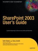 Produktbild: SharePoint 2003 User's Guide