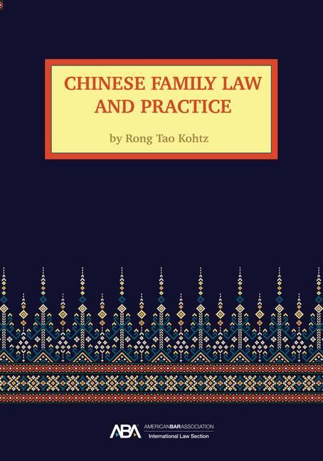 Produktbild: Chinese Family Law and Practice