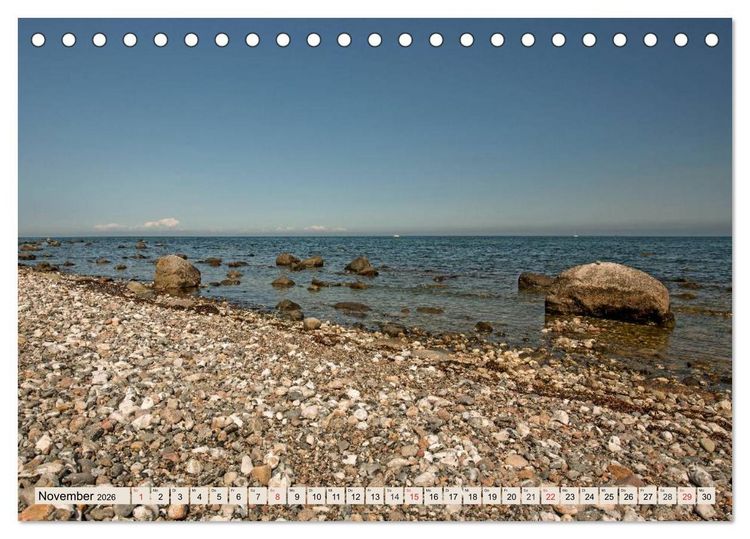 Produktbild: Urlaubsparadies R&uuml;gen (Tischkalender 2026 DIN A5 quer), CALVENDO Monatskalender