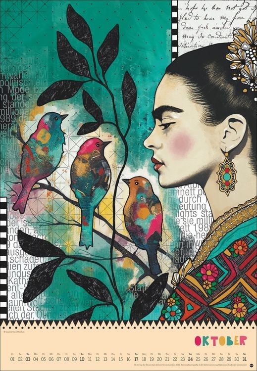 Produktbild: Frida Posterkalender 2027