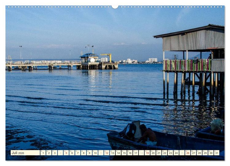 Produktbild: Unterwegs in Malaysia (hochwertiger Premium Wandkalender 2026 DIN A2 quer), Kunstdruck in Hochglanz