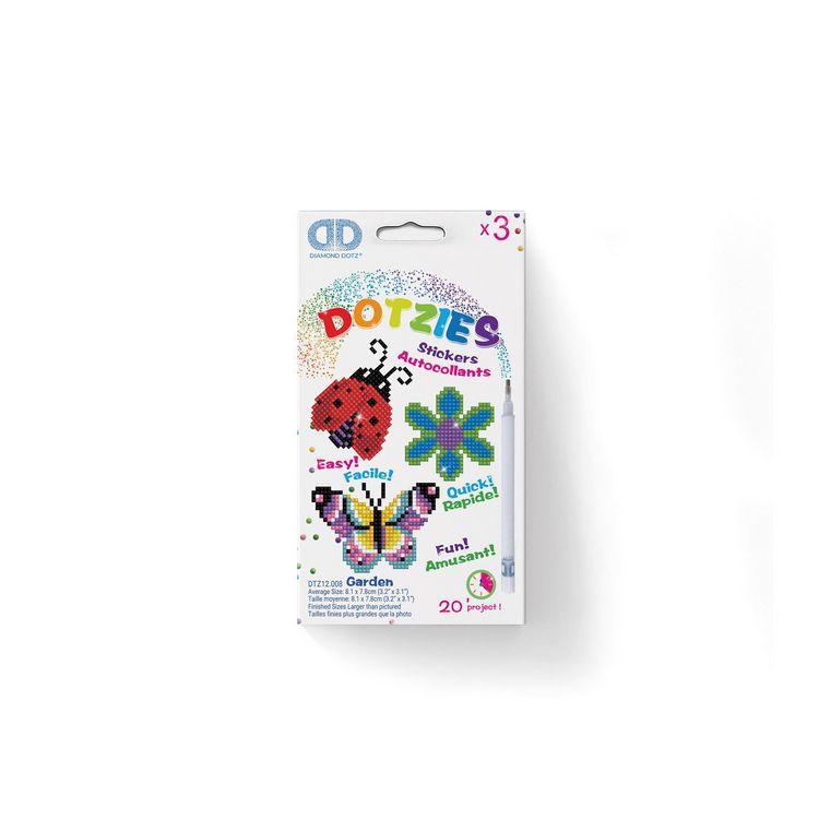 Produktbild: Dotzies by Diamond Dotz Sticker Garten