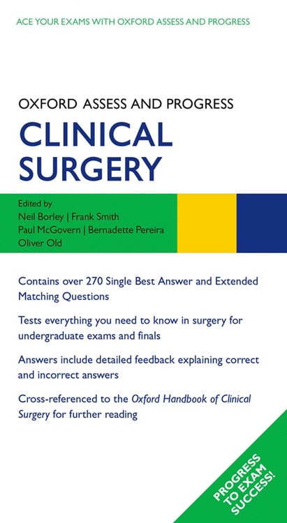 Produktbild: Oxford Assess and Progress: Clinical Surgery