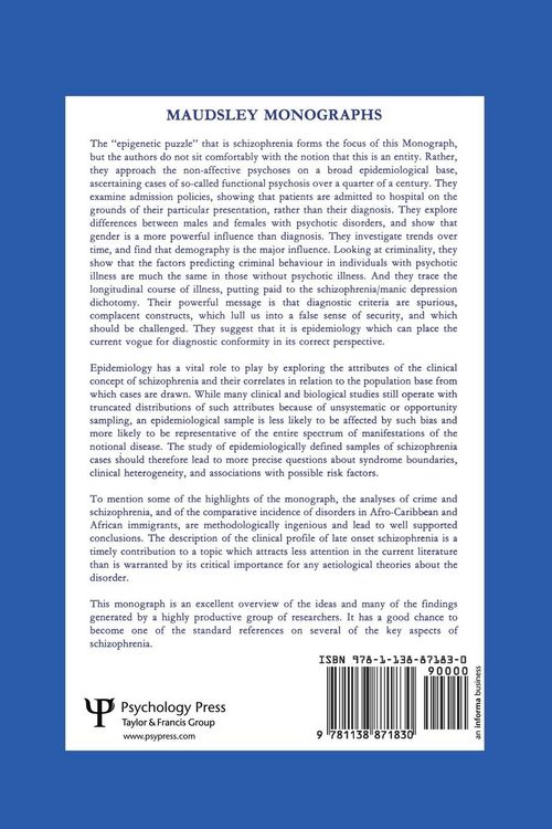 Produktbild: Psychosis In The Inner City