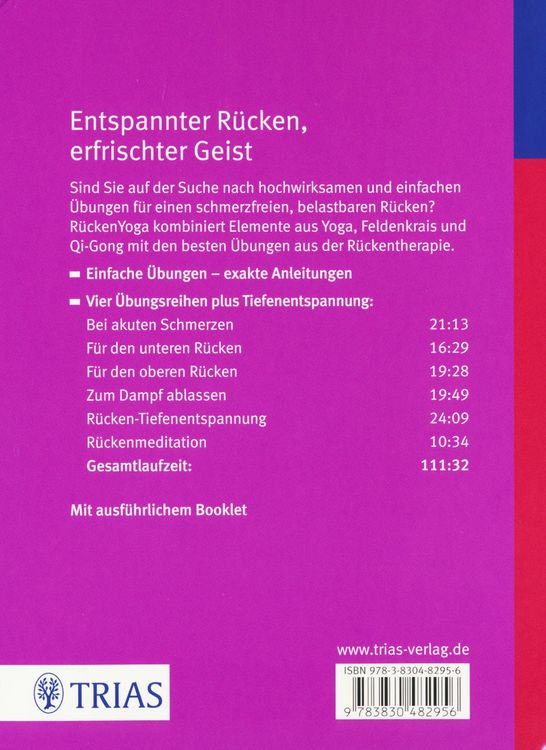 Produktbild: R&uuml;ckenYoga