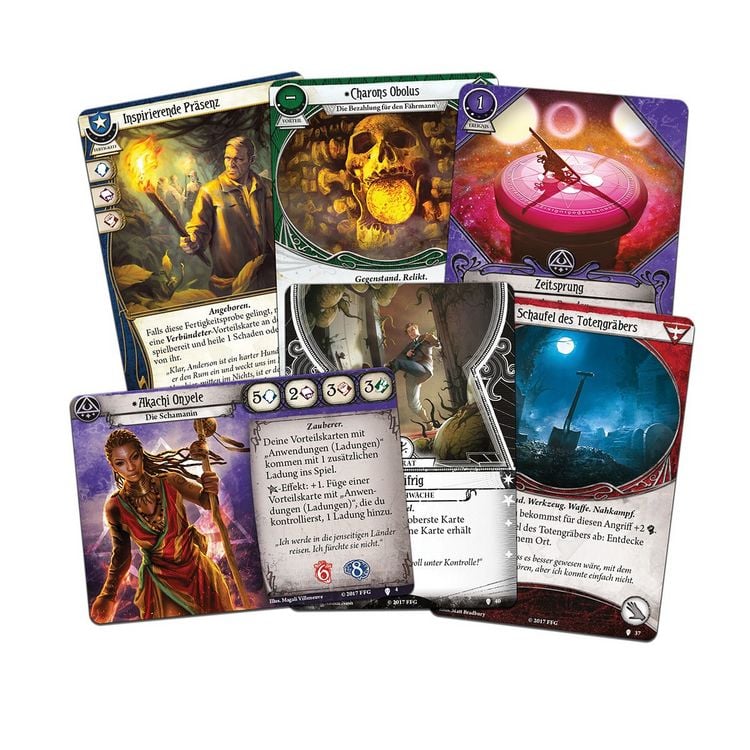 Produktbild: Arkham Horror Das Kartenspiel - Der Pfad nach Carcosa (Ermittler) (Spiel)