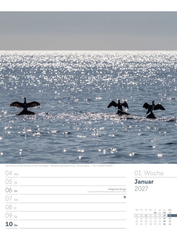 Produktbild: Am Meer Wochenplaner Kalender 2027