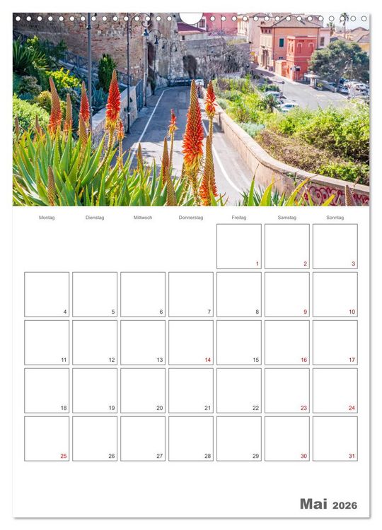 Produktbild: Cagliari - Urlaubsplaner (Wandkalender 2026 DIN A3 hoch), CALVENDO Monatskalender