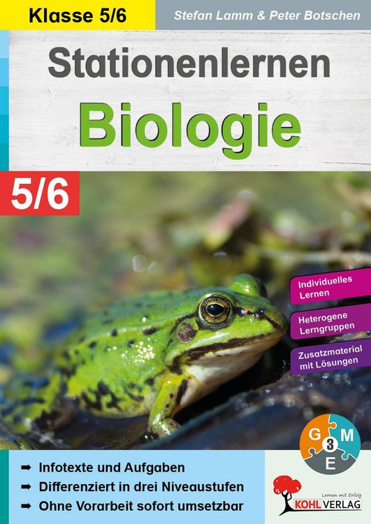 Produktbild: Stationenlernen Biologie 5/6