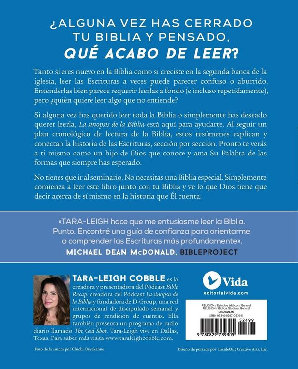 Produktbild: La Sinopsis de la Biblia