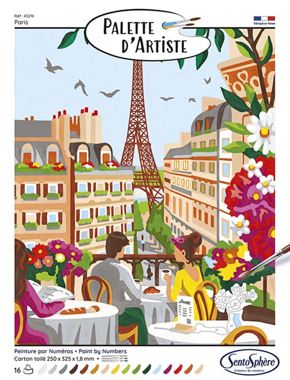 Produktbild: SENTOSPH&Egrave;RE - Malen nach Zahlen Paris