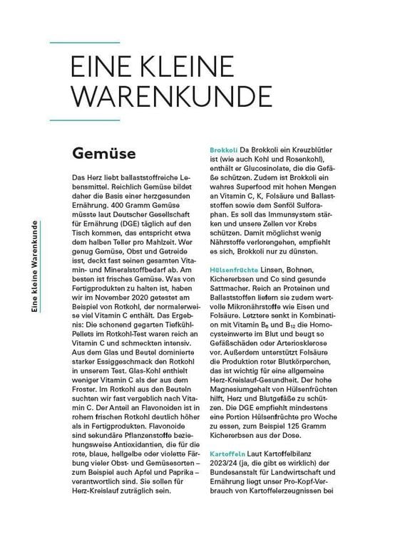 Produktbild: Ern&auml;hrung f&uuml;r das Herz
