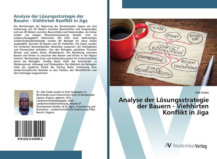 Produktbild: Analyse der L&ouml;sungsstrategie der Bauern - Viehhirten Konflikt in Jiga