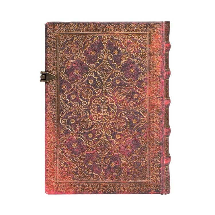 Produktbild: Hardcover Notizbuch Karmin, Midi, Liniert
