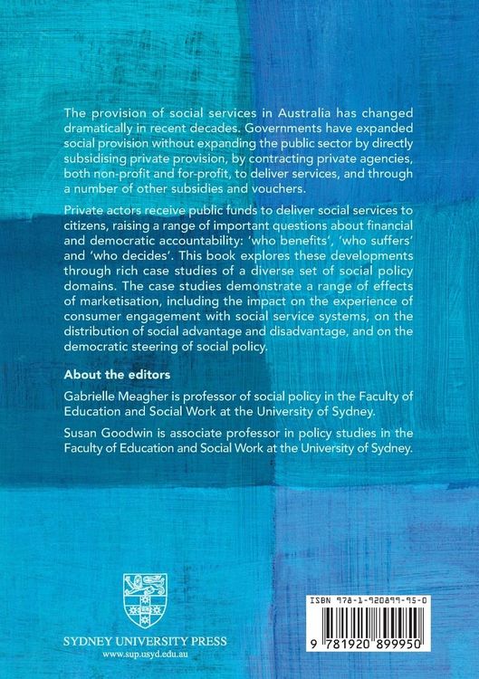 Produktbild: Markets, Rights and Power in Australian Social Policy