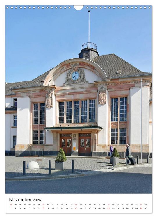 Produktbild: Bad Nauheim 2026 von Petrus Bodenstaff (Wandkalender 2026 DIN A3 hoch), CALVENDO Monatskalender