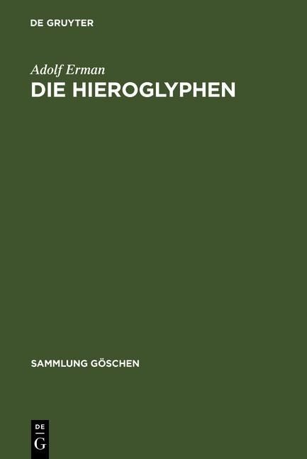 Produktbild: Die Hieroglyphen