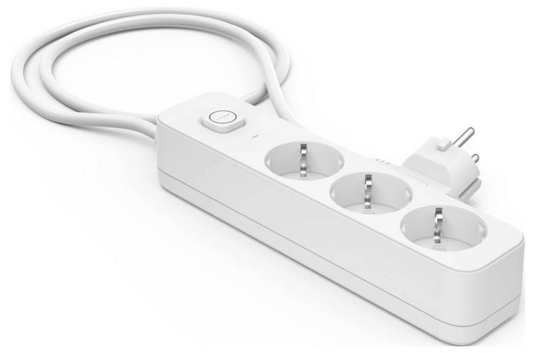 Produktbild: Hama 00116077 Steckdosenleiste mit Schalter Wei&szlig; Schutzkontakt 1St.