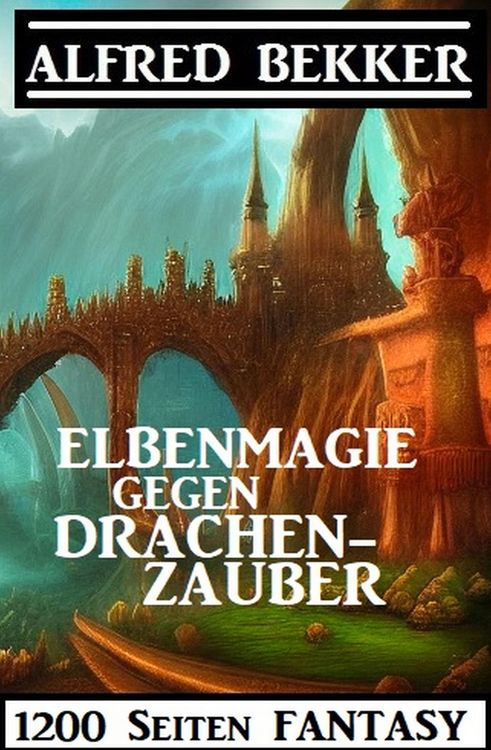 Produktbild: Elbenmagie gegen Drachenzauber: 1200 Seiten Fantasy