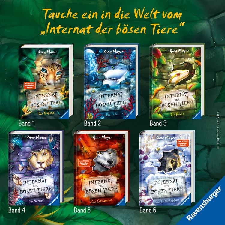 Produktbild: Internat der b&ouml;sen Tiere, Band 3 - Die Reise