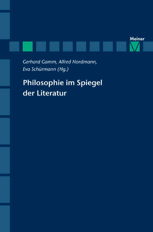 Produktbild: Philosophie im Spiegel der Literatur