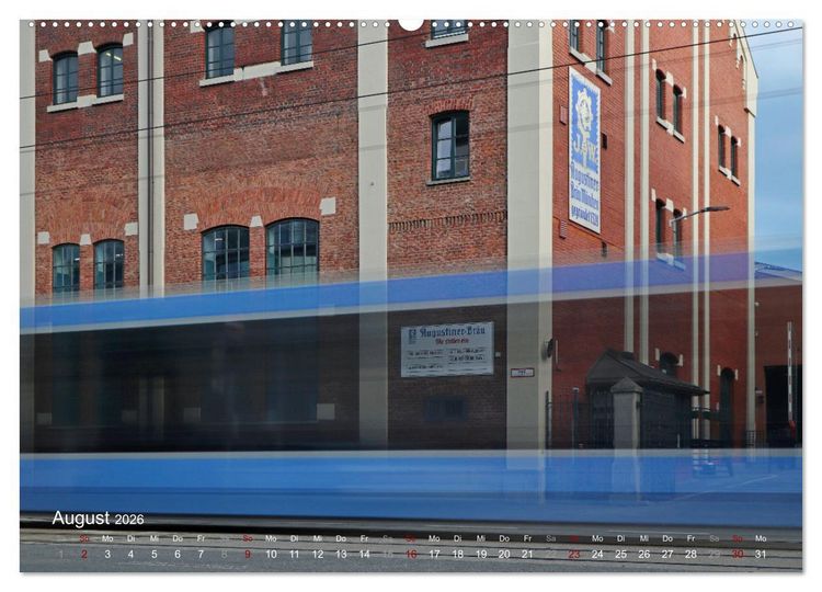 Produktbild: Impressionen aus M&uuml;nchen (Wandkalender 2026 DIN A2 quer), CALVENDO Monatskalender