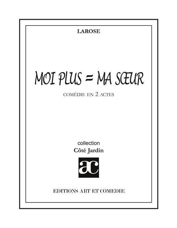 Produktbild: Moi plus = ma soeur