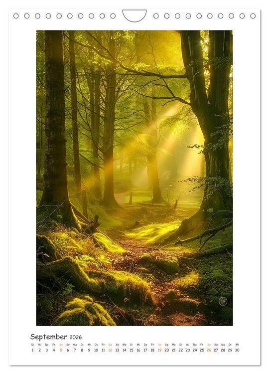 Produktbild: Die Lieder der Natur (Wandkalender 2026 DIN A4 hoch), CALVENDO Monatskalender