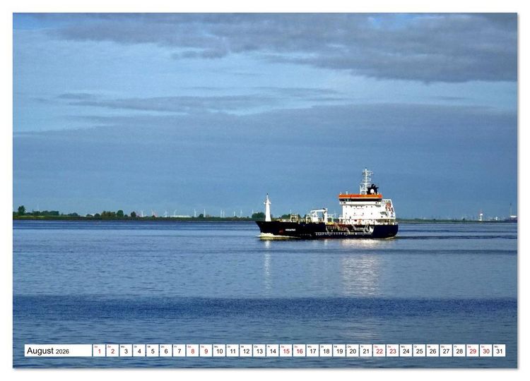 Produktbild: KURS HAMBURG (Wandkalender 2026 DIN A2 quer), CALVENDO Monatskalender