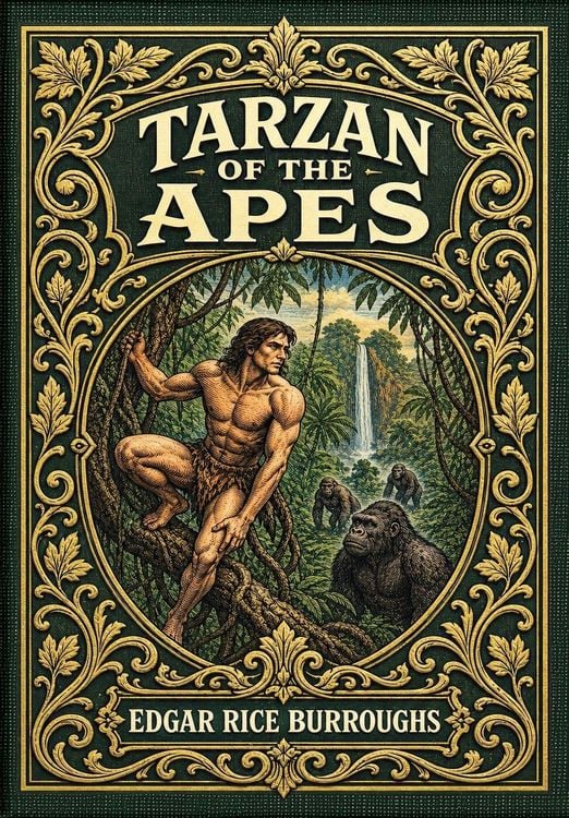 Produktbild: Tarzan of the Apes (Golden Monarch Collector's Edition) (Case Laminate Hardcover with Jacket)