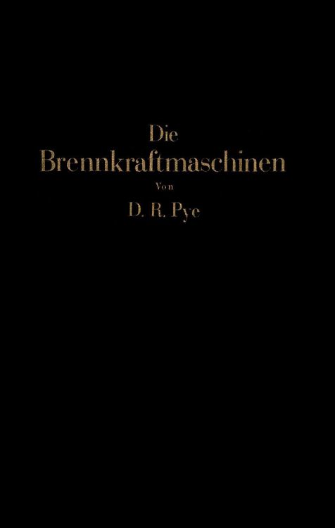 Produktbild: Die Brennkraftmaschinen