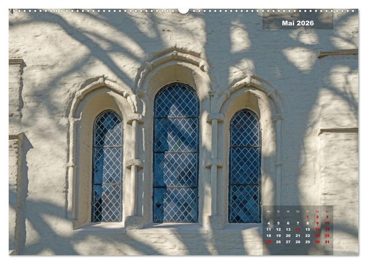 Produktbild: Dortmunds mittelalterliche Kirchen (hochwertiger Premium Wandkalender 2026 DIN A2 quer), Kunstdruck in Hochglanz
