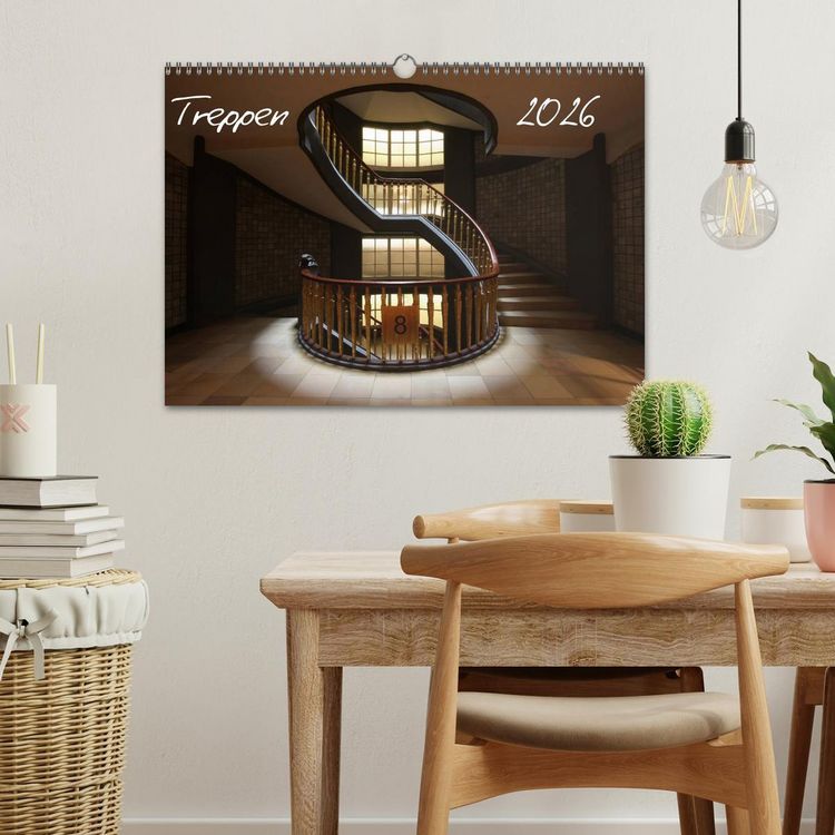 Produktbild: Treppen (Wandkalender 2026 DIN A3 quer), CALVENDO Monatskalender