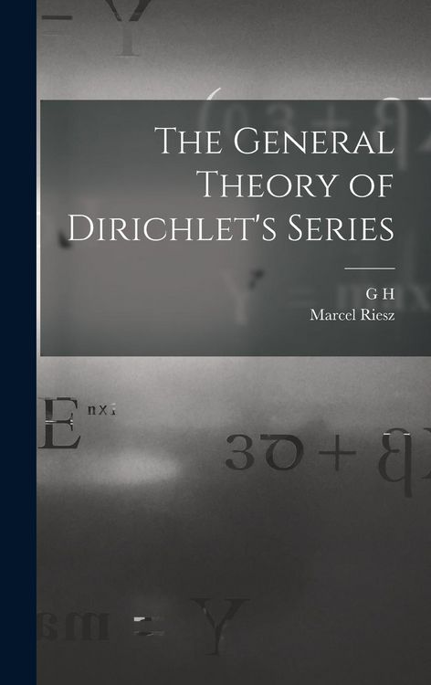 Produktbild: The General Theory of Dirichlet's Series