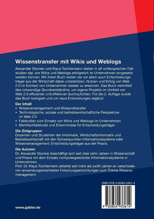 Produktbild: Wissenstransfer mit Wikis und Weblogs