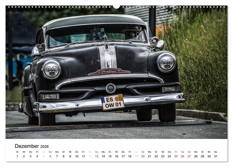 Produktbild: Custom Cars - M&auml;nnertr&auml;ume werden wahr (Wandkalender 2026 DIN A2 quer), CALVENDO Monatskalender