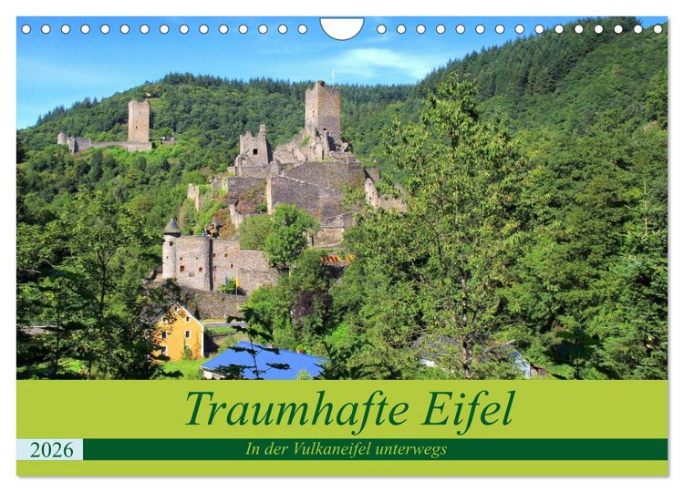 Produktbild: Traumhafte Eifel - In der Vulkaneifel unterwegs (Wandkalender 2026 DIN A4 quer), CALVENDO Monatskalender