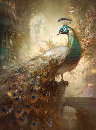 Produktbild: CALVENDO Puzzle Ein Motiv aus dem Kalender Malerische Pfaue | 2000 Teile Lege-Gr&ouml;&szlig;e 90x67cm Foto-Puzzle f&uuml;r gl&uuml;ckliche Stunden