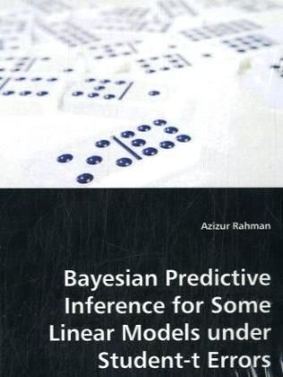 Produktbild: Rahman, A: Bayesian Predictive Inference for Some Linear Mod