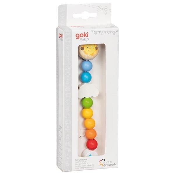 Produktbild: Schnullerkette Regenbogen