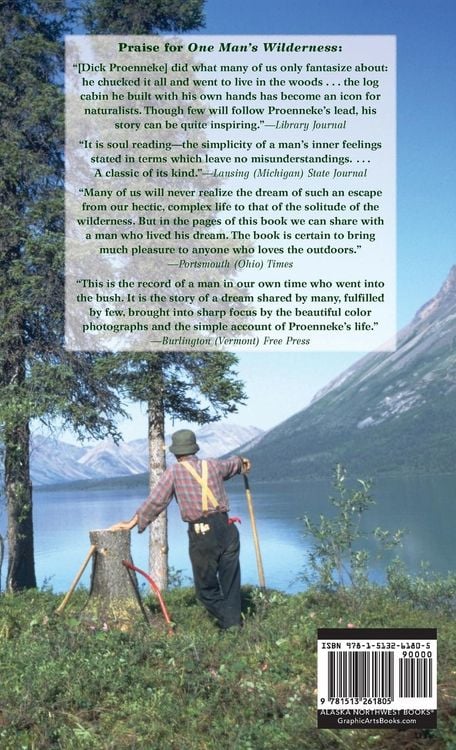 Produktbild: One Man's Wilderness, 50th Anniversary Edition