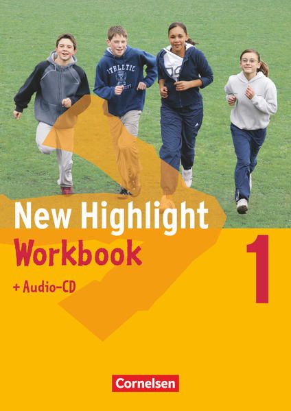 Produktbild: New Highlight 1. Workbook mit Audio-CD. 5. Schuljahr. Allgemeine Ausgabe